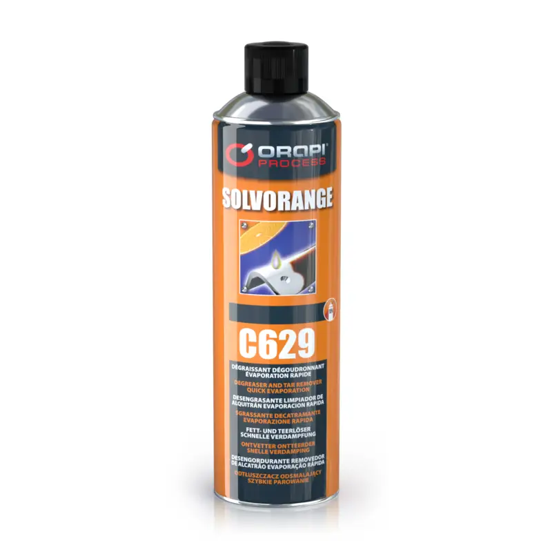 Dernier Modèle DÉGRAISSANT DISSOLVANT SOLVORANGE C629 AÉROSOL 650 ML