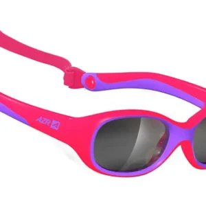 Livraison Express LUNETTES TEDDY+ POLARISANT MONTURE ROSE MATE VIOLETTE ÉCRAN GRIS SILVER CAT 4