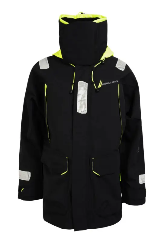 VESTE OCEAN PERFORMANCE 20K T XL NOIR/GRIS FONCE BERMUDES Populaire