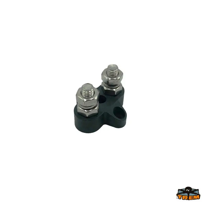 BORNIER 2 X M8 NOIR Dernière Chance
