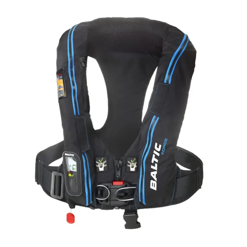 GILET BALTIC FORCE 190N HAMMAR NOIR/BLEU Réduction