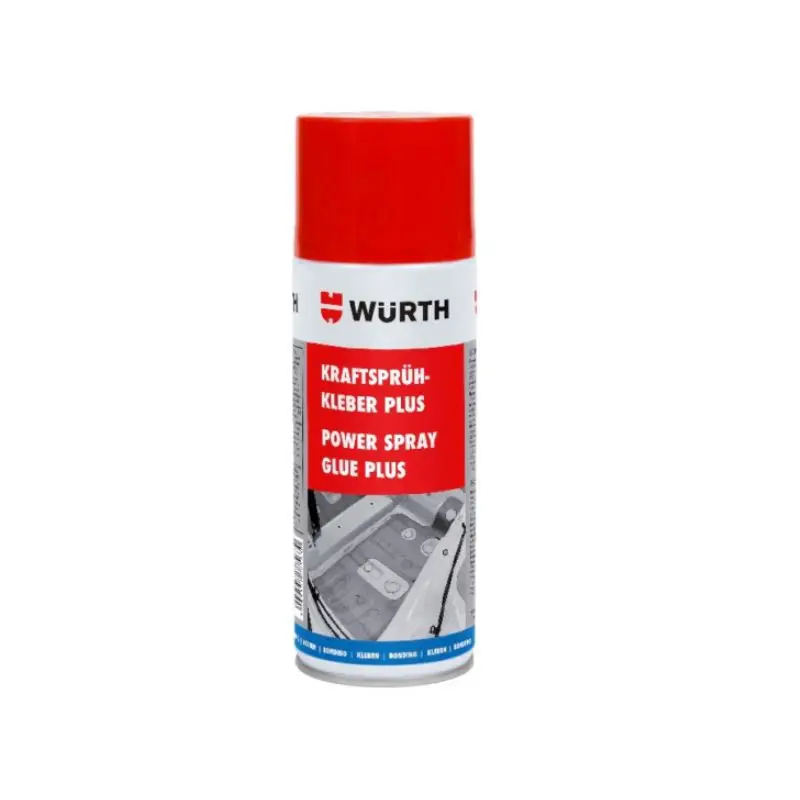 Vente Flash WÜRTH Power Spray Glue Plus haute température