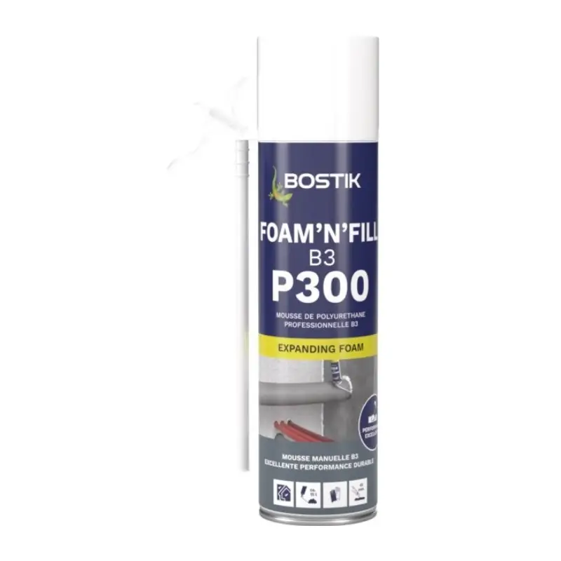 BOSTIK Mousse PU P300 Foam’N’Fill Pro B3 Nouveauté
