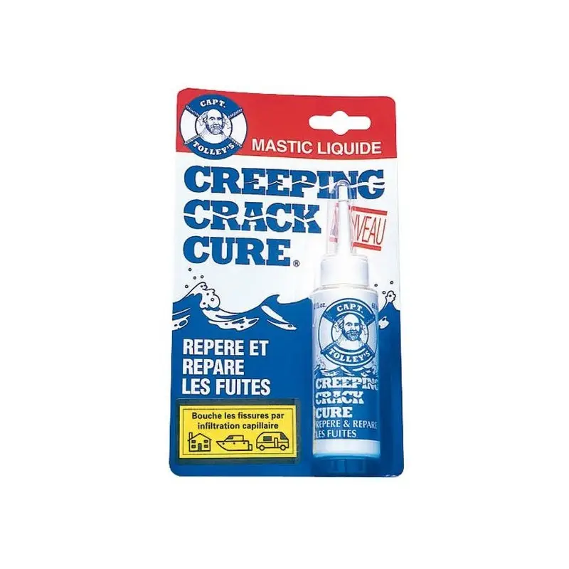 Réparateur de fissures pour Gelcoat (60 ml) Creeping Crack Cure - Captain Tolley's Nouvel Arrivage