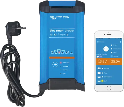 Acheter Direct CHARGEUR 12 V 30 A 3 SORTIES BLUE SMART IP22 VICTRON
