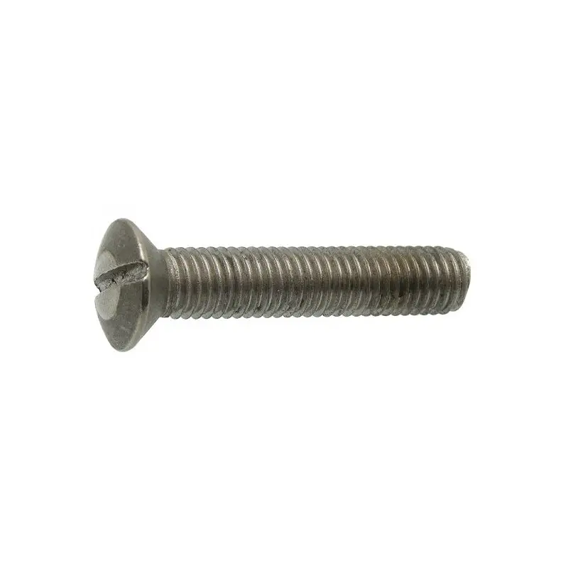 MARINOX Vis métaux + écrou inox A4 T.F.B Fendue | ø 4 mm Certifié