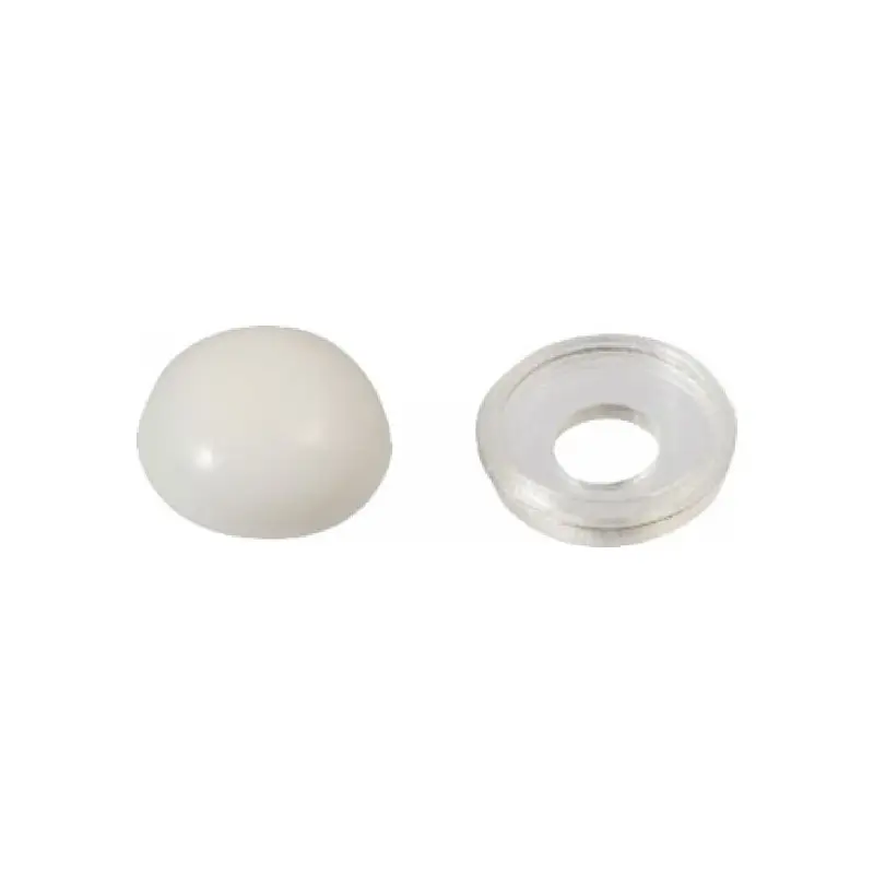 Paiement Sécurisé MARINOX Cache vis TF et support nylon | Blanc