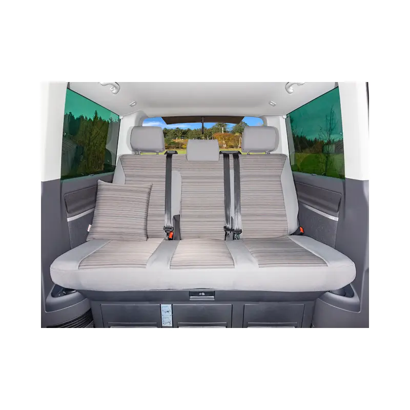 BRANDRUP Housse de banquette arrières 3 places | VW T5 / T6 / T6.1 Coast & Beach Haute Qualité