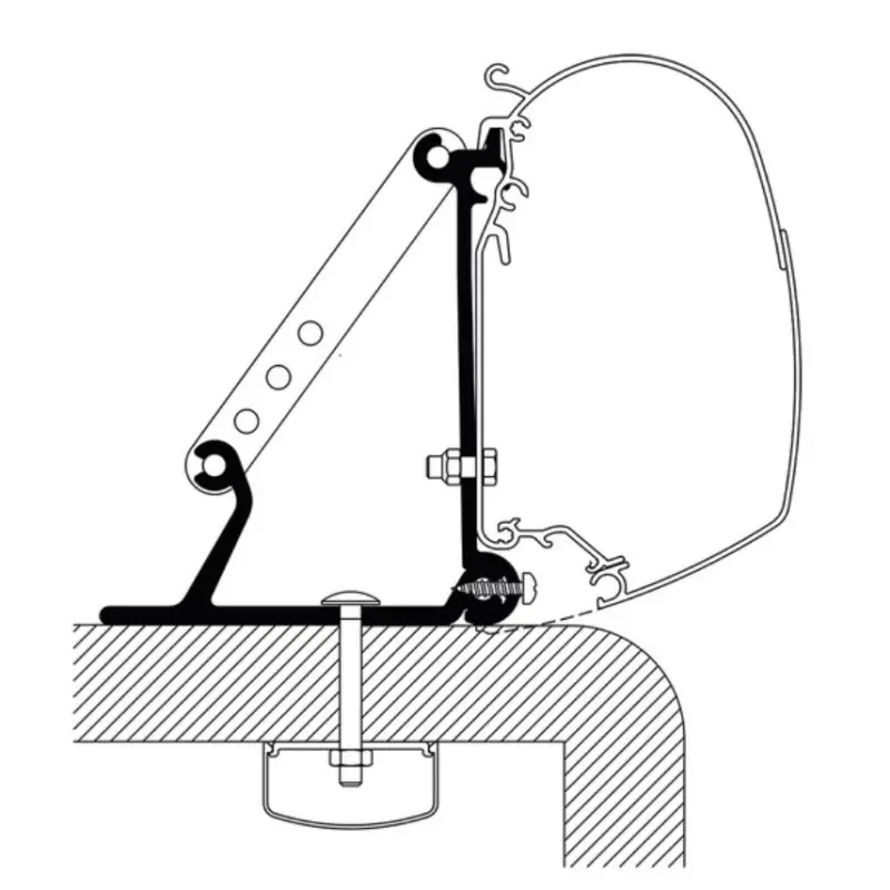 Retour Gratuit THULE Fixation Omni Roof | Omnistor 3200 4200 5200