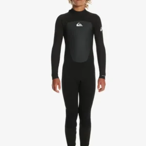 Back Zip Wetsuit for Boys QUIKSILVER Soldes