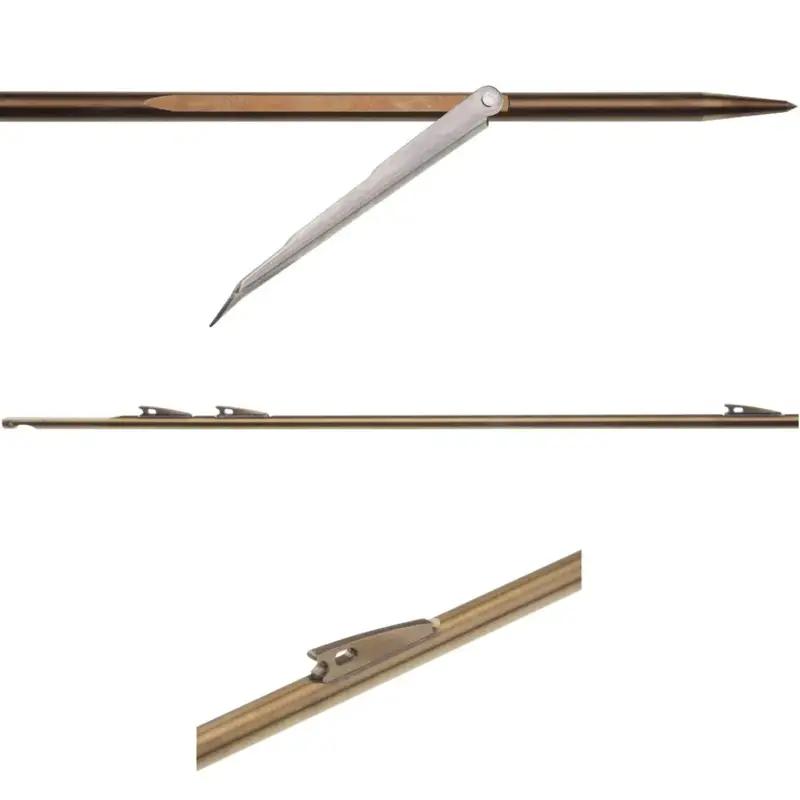 Flèche tahitienne arbalète chasse sous-marine 3 ailerons mono ardillon inversé Ø 6.5 mm inox CAPTURE SALVIMAR Expédié Aujourd'hui
