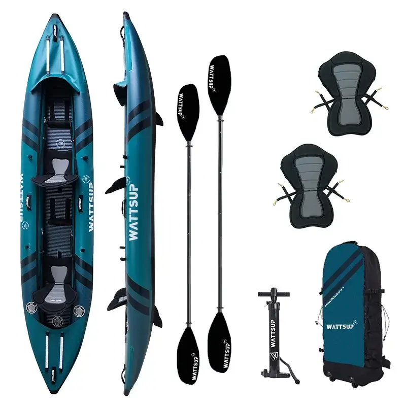 Top Vente Pack kayak gonflable COD 2 places WATTSUP