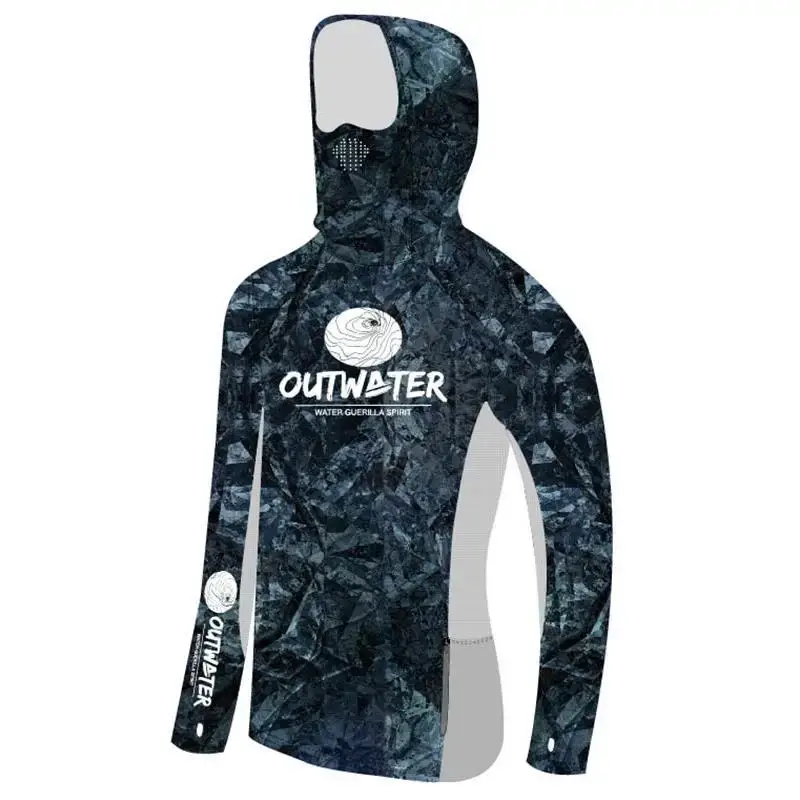Seulement Aujourd'hui T-SHIRT GERILLA PRO DARK BLUE | OUTWATER