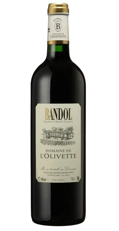BANDOL OLIVETTE TRADITION ROUGE 75CL OLIVETTE Affaire À Saisir