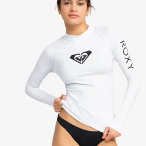 Offre Du Jour Tee-shirt LYCRA anti-UV UPF 50+ manches longues femme WHOLE HEARTED blanc ROXY