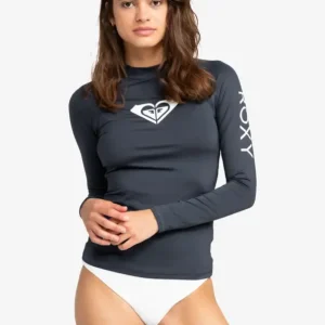 Offre Limitée Tee-shirt LYCRA anti-UV UPF 50+ manches longues femme WHOLE HEARTED mood indigo ROXY
