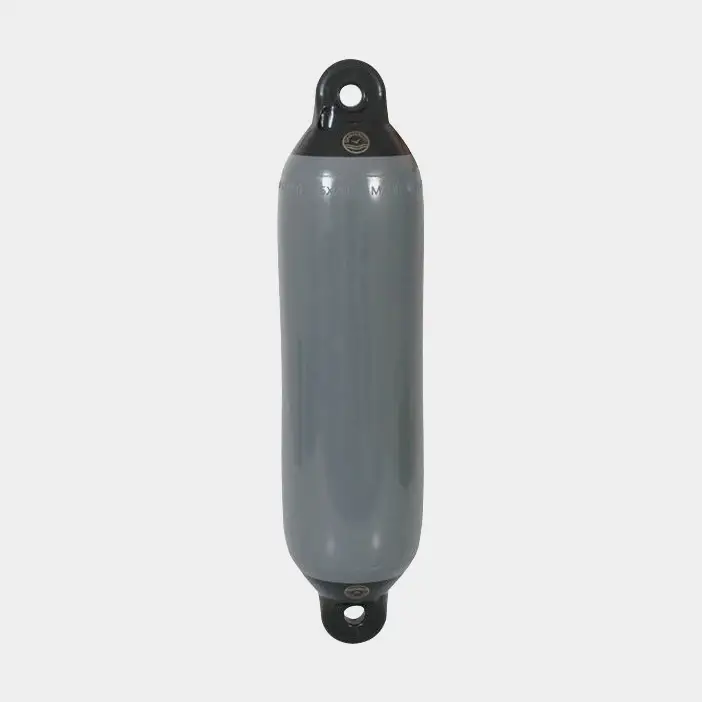 Commander Maintenant Pare-battage Dan-Fender Heavy Duty 520, 54 cm, Ø12.5 cm, gris avec sommet noir