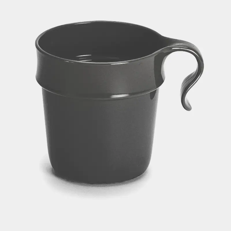 Top Vente Tasse à café/thé en plastique Nordiska Plast, gris, 30 cl / 300 ml