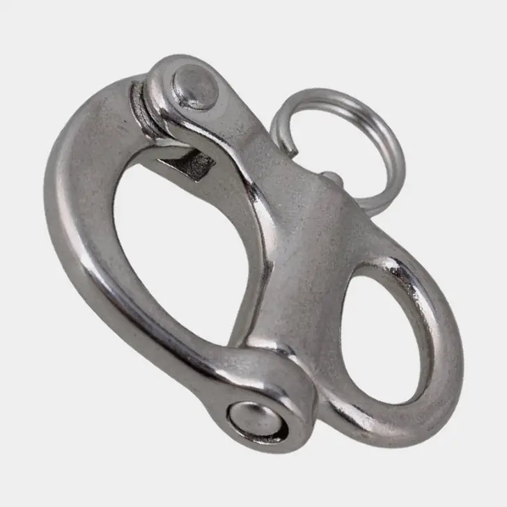 Commander Vite Mousqueton d’écoute 1852-Marine, 16 mm / 12 mm, 50 mm, acier inoxydable, œil fixe