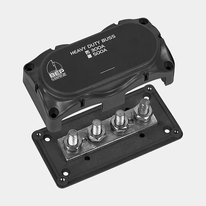 Nouvel Arrivage Porte-fusible BEP Marine Distribution Buss, pour 4 fusibles, M10, 300 A