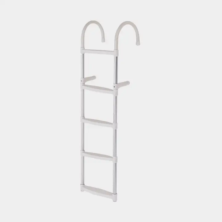 Échelle de bain pliante Nuova Rade, aluminium, 5 marches, 136 cm, 35 cm Livraison Express