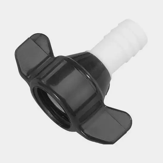 Must-Have Raccord droit Shurflo pour pompes, 1/2″ (NPT) (intérieur), 13 mm (1/2″) tuyau, plastique