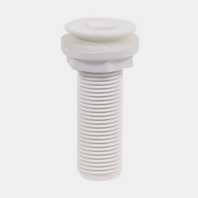 Passe-coque TruDesign Skin Fittings Recessed, composite, encastré, 70 mm, G 1 1/2″ (BSP), blanc Nouvelle Collection