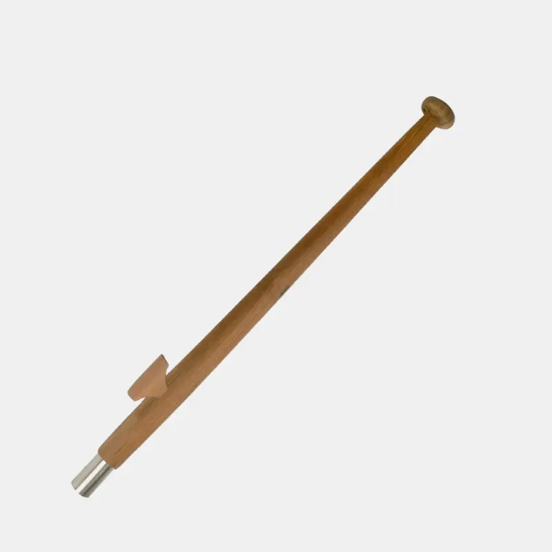 Mât de pavillon bateau Adela, teck FSC, 45 cm, Ø25 mm Offre Limitée