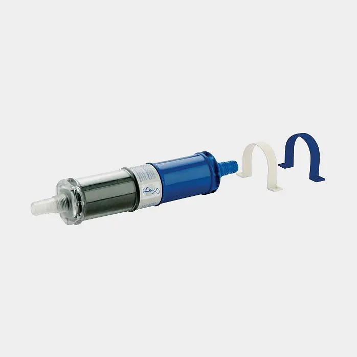 Filtre à charbon pour Réservoirs septiques CAN-SB, tuyau 19 mm (3/4″) / 25 mm (1″) Prix Bas