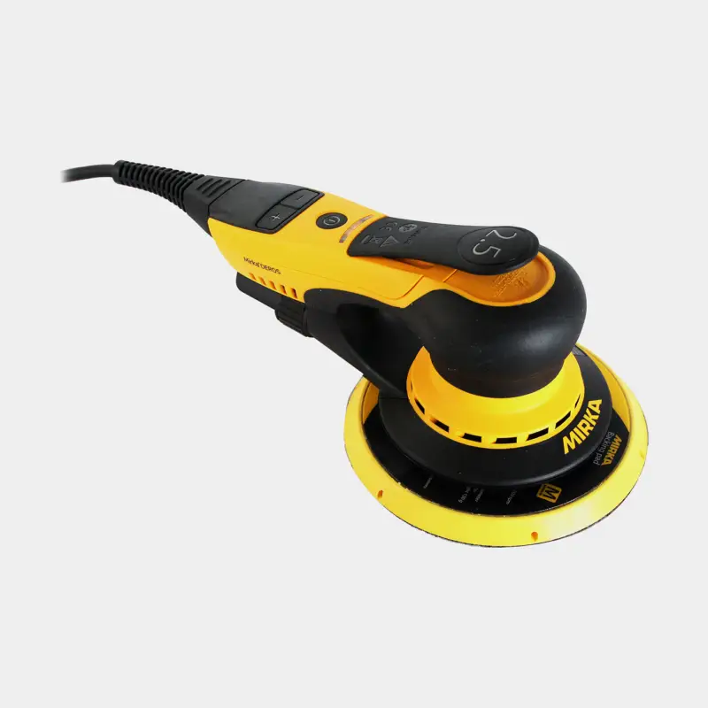 Expédition Rapide Ponceuse excentrique électrique Mirka DEROS 625CV, 350 W, Ø150 mm, oscillant 2.5 mm (10 000 rpm)