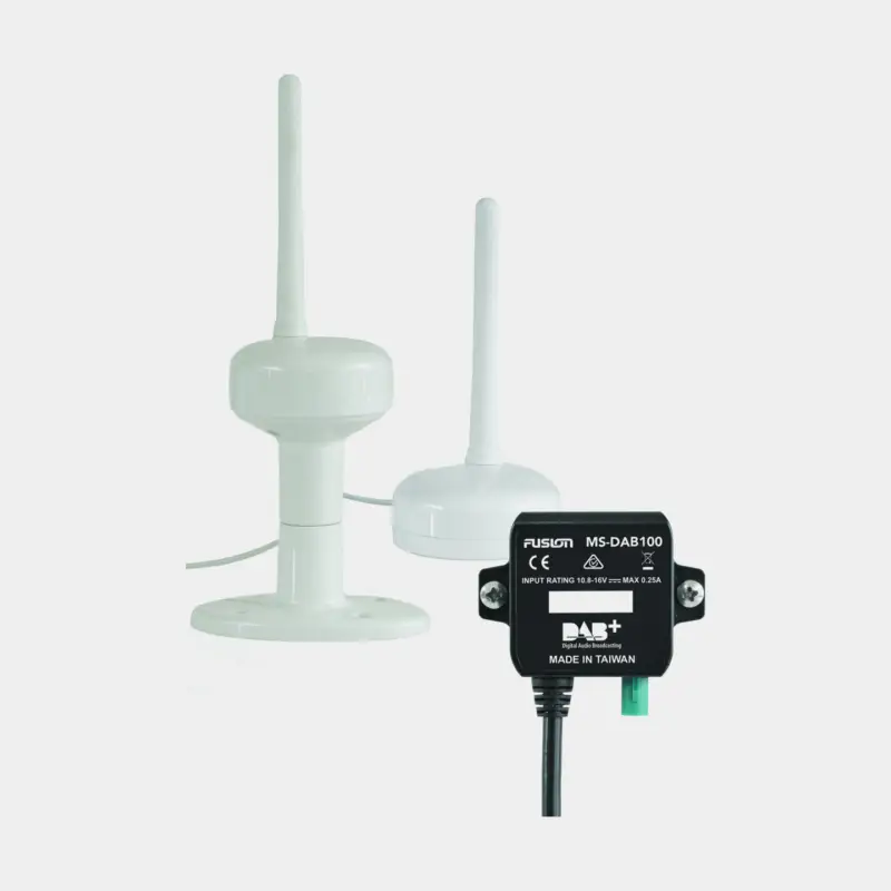 Module DAB+ / DAB avec antenne, compatible avec les autoradios marins Fusion compatibles DAB, avec fixation de pont Prix Bas
