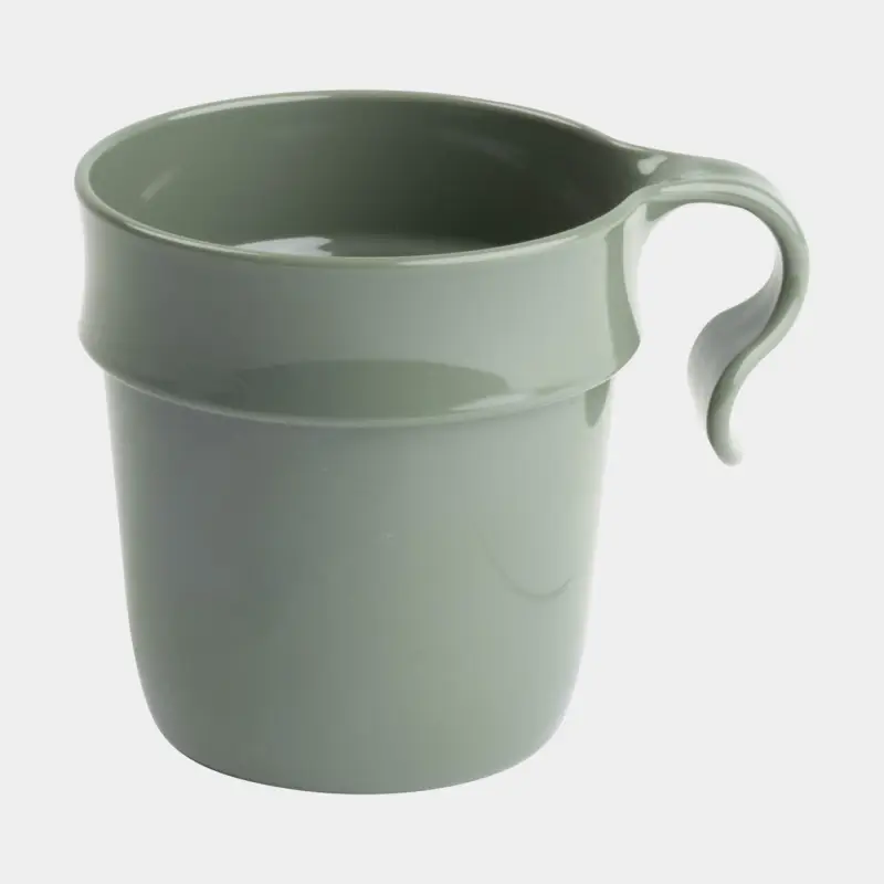 Offre Limitée Tasse à café/thé en plastique Nordiska Plast, vert kaki, 30 cl / 300 ml