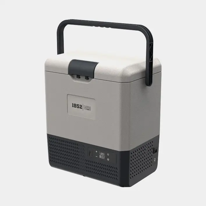 Glacière à compression 1852-Marine P15, 12V / 24V, compresseur LG, 13.5 litres + câbles de raccordement Acheter Direct