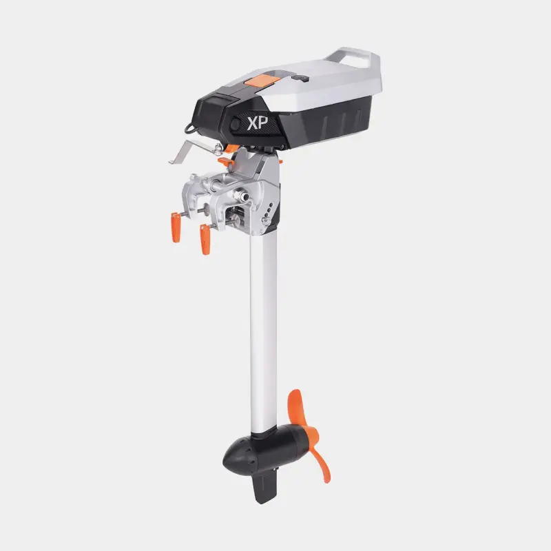Moteur électrique de bateau Torqeedo Travel XP RS (Remote Short), Power Package, 1600 W, arbre court (62,5 cm), avec batterie lithium intégrée (1425 Wh) + commande d’accélérateur montée sur le dessus Authentique