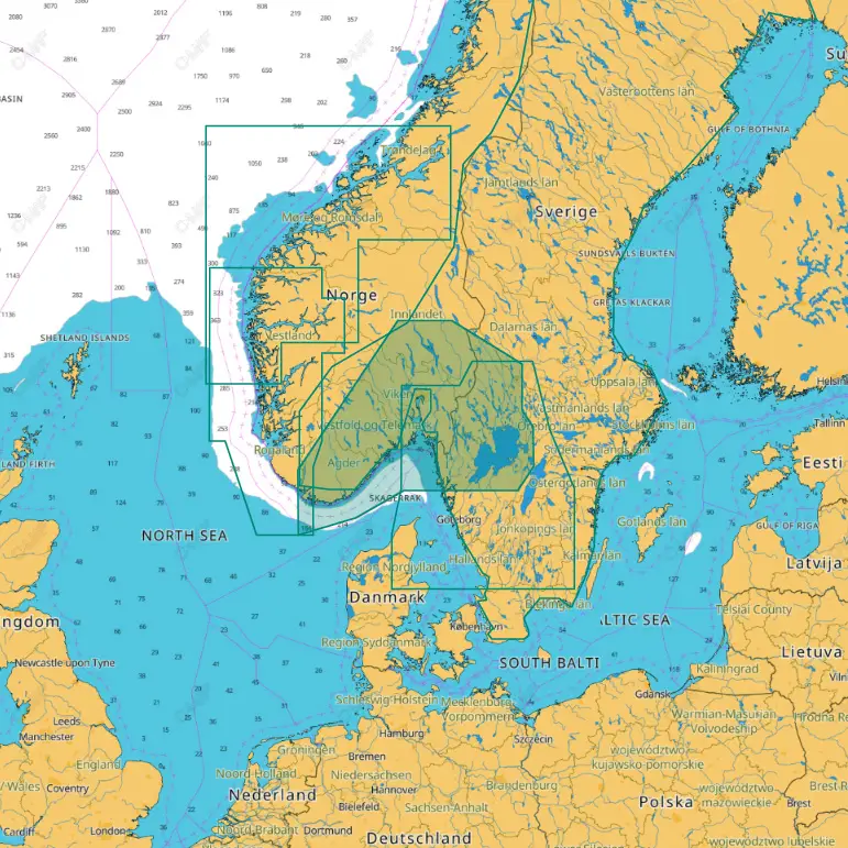 Carte marine électronique C-MAP 4D – Fiskebaeckskil – Lyngdal Nouvel Arrivage
