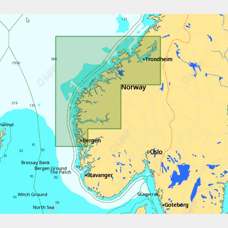 Meilleur Prix Carte marine électronique C-MAP 4D – Dalsfjorden – Brandsfjorden