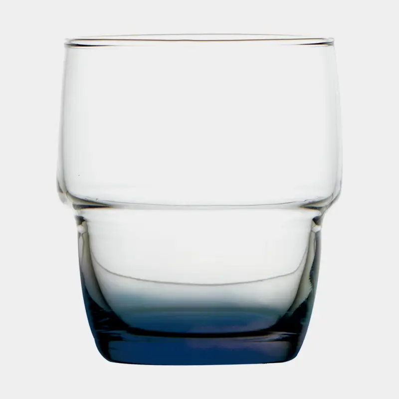 Populaire Verres en plastique Marine Business Stackable Party Blue, transparent/bleu, 28 cl, 6-pack