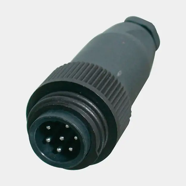 Meilleure Vente Connecteur de câble Philippi, 4 pôles mâle, 50 V, 16 A, convient pour câble 2,5 mm², noir