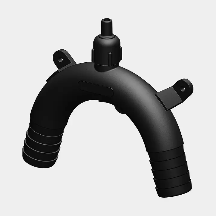Tuyau de ventilation / coude ventilé TruDesign Vented Loop, 25 mm (1″), noir Remise