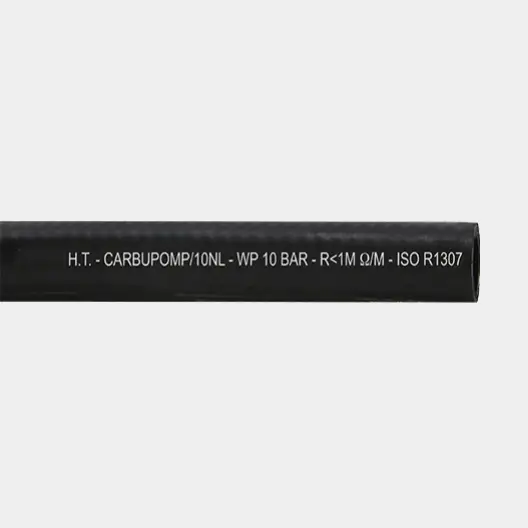 Bon Marché Tuyau d’huile / tuyau de carburant / tuyau d’aspiration Hoses Technology CARBUPOMP/10NL, ISO R1307, caoutchouc renforcé, 25 mm (1″), 10 mètre, noir