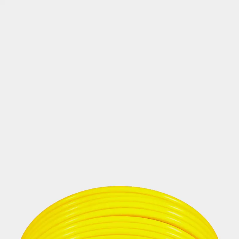 Câble en cuivre étamé Skyllermarks RK, rond, 1 conducteur, 2.5 mm², 50 mètres, jaune Vente Flash