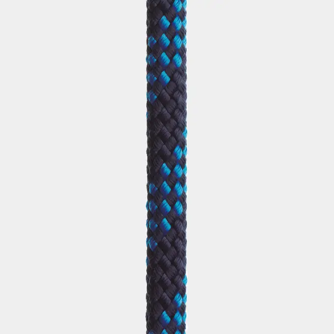 Populaire Cordage au mètre Regatta Ropes Atlanta, âme Dyneema SK78, gaine polyester tressée 32, bleu marine/turquoise