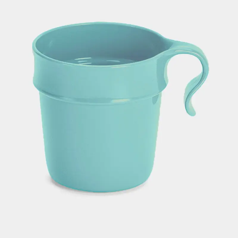 Super Prix Tasse à café/thé en plastique Nordiska Plast, turquoise, 30 cl / 300 ml