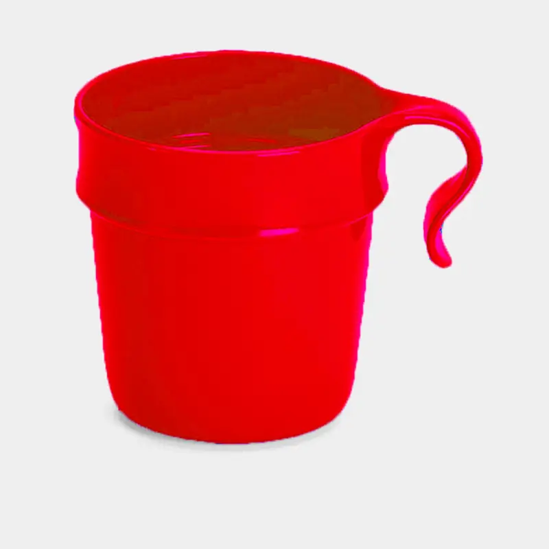 Réduction Tasse à café/thé en plastique Nordiska Plast, rouge clair, 30 cl / 300 ml