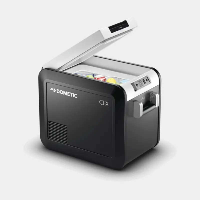 Glacière à compression Dometic CFX3 25, 12V / 24V / 230V, compresseur Dometic, 25 litres + câbles de raccordement Promotion Saisonnière