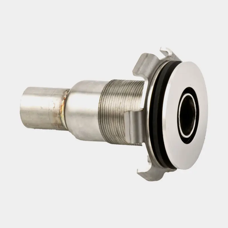 Achat Immédiat Passe-coque pour chauffage diesel Eberspächer, droit, Ø28 mm, acier inoxydable, argent
