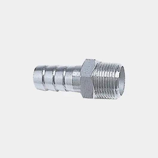 Embout de tuyau 1852-Marine, acier inoxydable & résistant aux acides (AISI 316), 3/4″ G (BSP) (extérieur) à 20 mm (25/32″) tuyau Usine Directe
