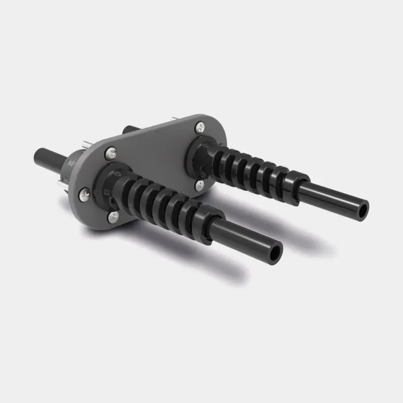 Expédié Aujourd'hui Passe-coque pour tuyau hydraulique Dometic Double, plastique, convient pour tuyau hydraulique avec raccord serti