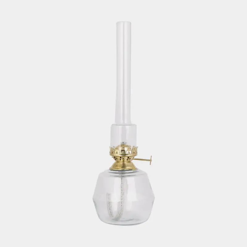 Bon Marché Lampe à pétrole / lampe à huile Strömshaga Majken, verre, brûleur en laiton, Ø100 mm x 325 mm