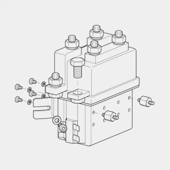 Relais pour propulseur d’étrave Quick, 350 A, 24 V Jusqu'à Épuisement Des Stocks